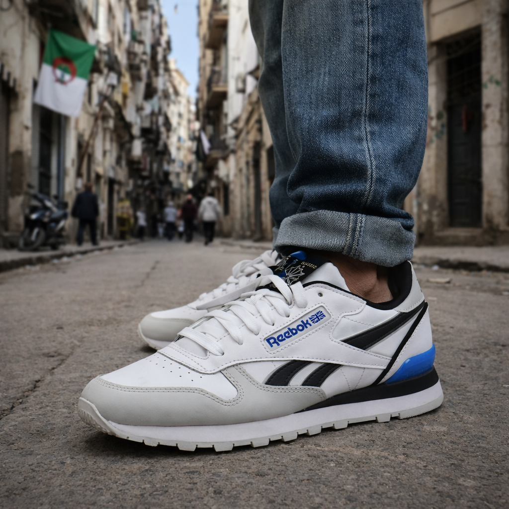 REEBOK CLASSIC LEATHER CLIP FTWWHT/PURGRY/VECB 100074394